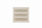 Santa Barbara 3 Drawer Chest - White Wash