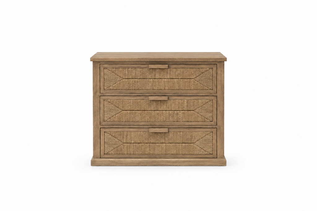 Santa Barbara 3 Drawer Chest - Natural