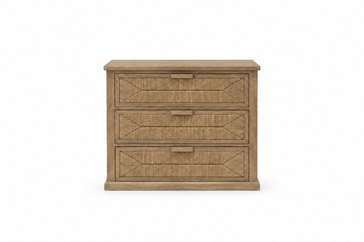 Santa Barbara 3 Drawer Chest - Natural