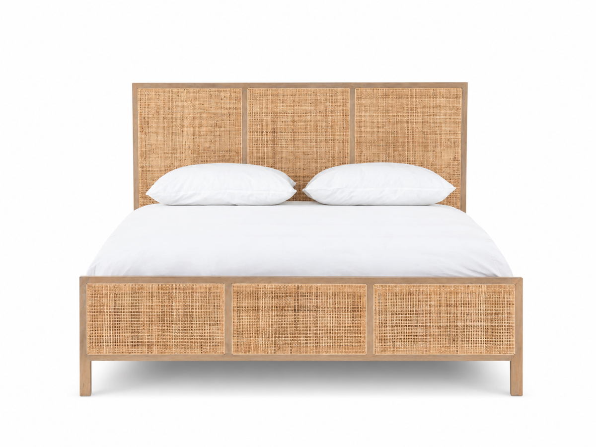 Melbourne Bed - Natural