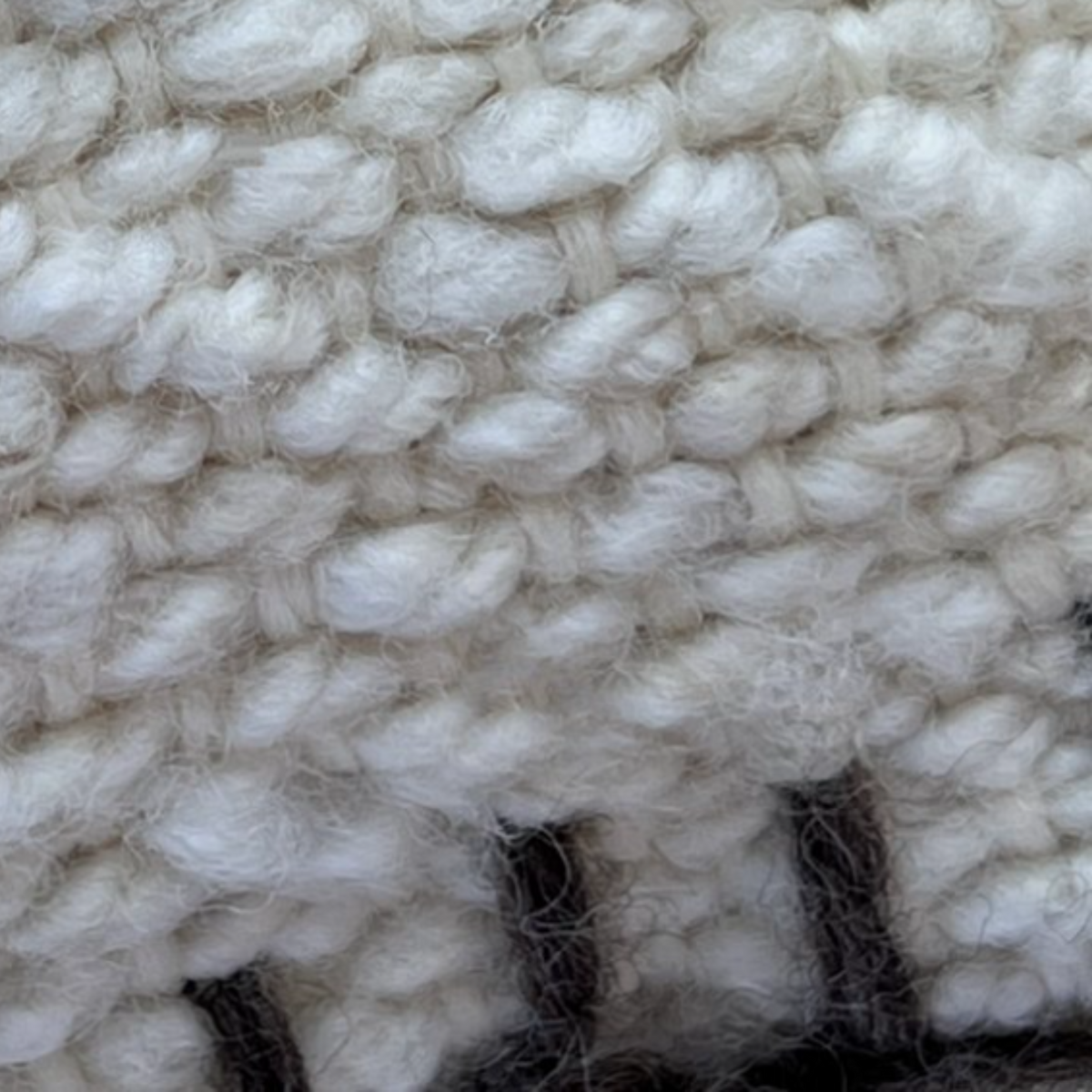 Aelin Pillow: Ecru