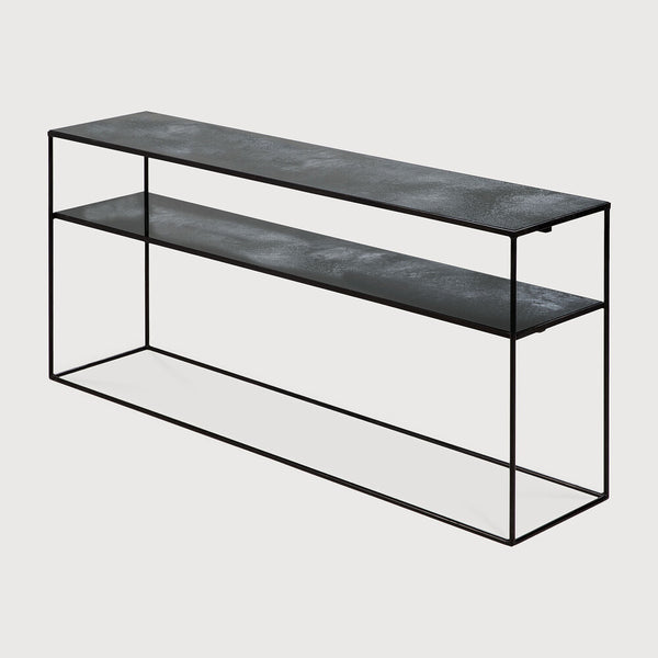 Aged Sofa Console - Charcoal