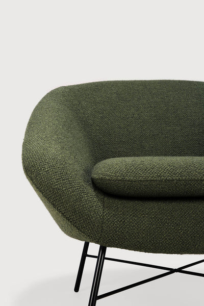 Barrow Lounge Chair - Pine Green