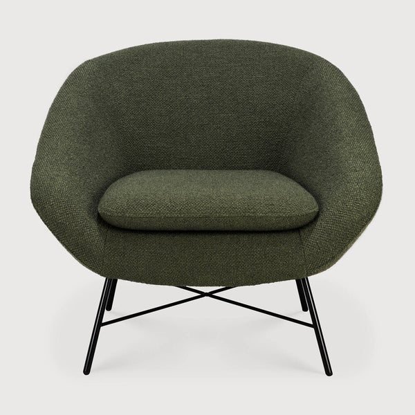 Barrow Lounge Chair - Pine Green