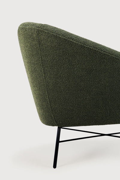 Barrow Lounge Chair - Pine Green