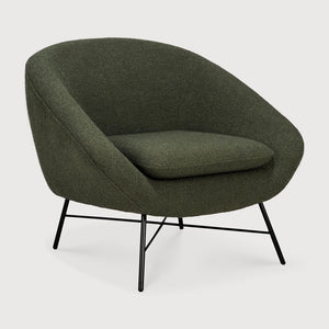 Barrow Lounge Chair - Pine Green