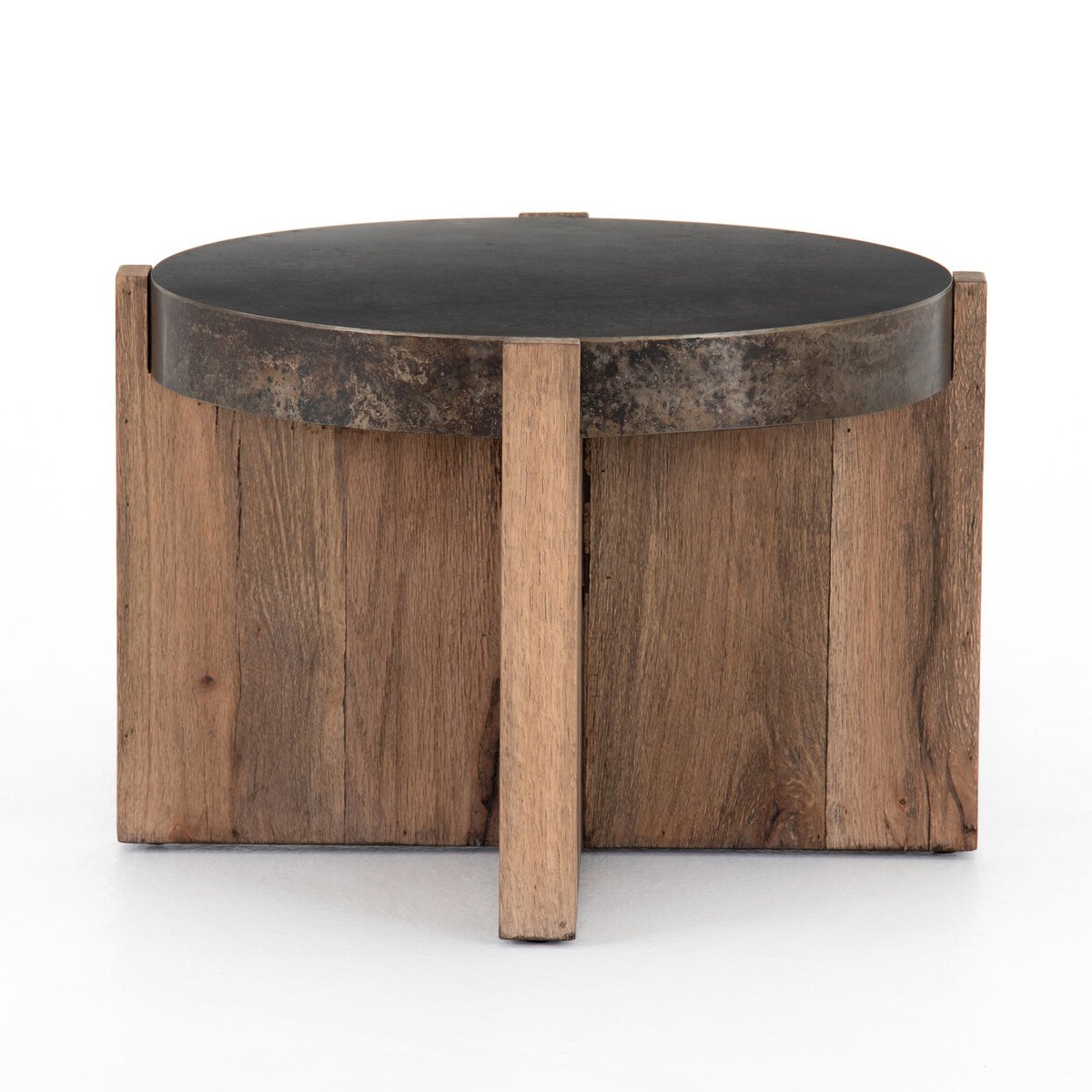 Beckham End Table - Distressed Iron