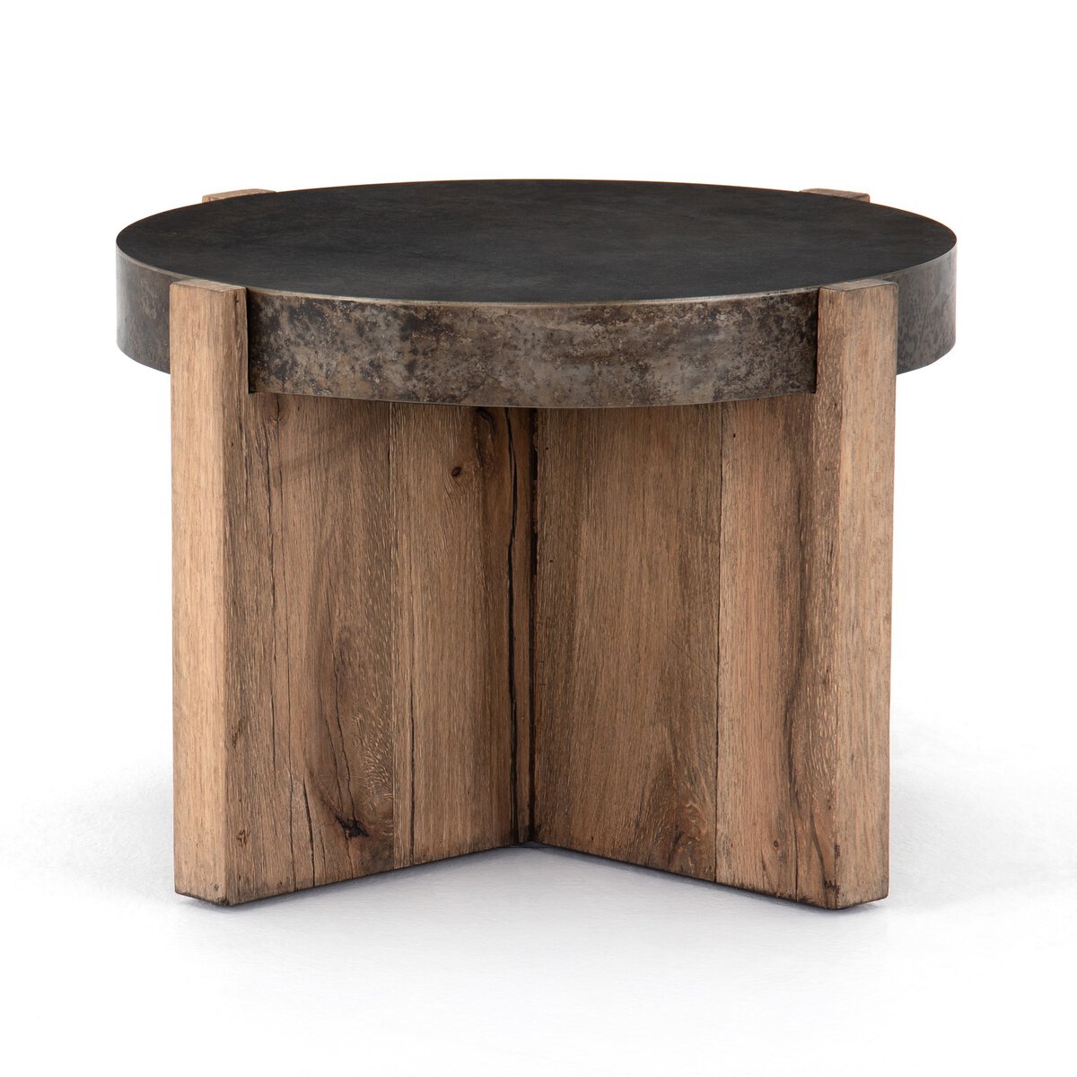 Beckham End Table - Distressed Iron