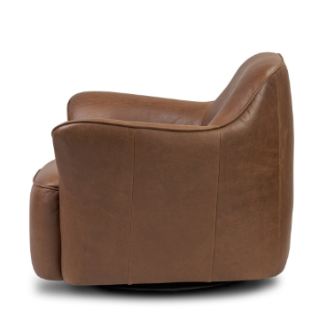 Bella Swivel Chair - Dulane Mahogany