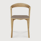 Bok Dining Chair - Oak/ Grey Fabric