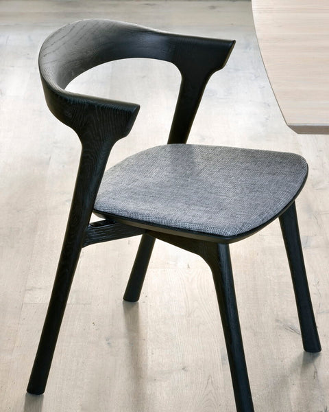 Bok Dining Chair - Oak Black/ Grey