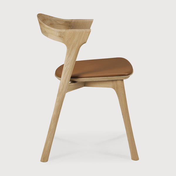 Bok Dining Chair - Oak/ Cognac Leather