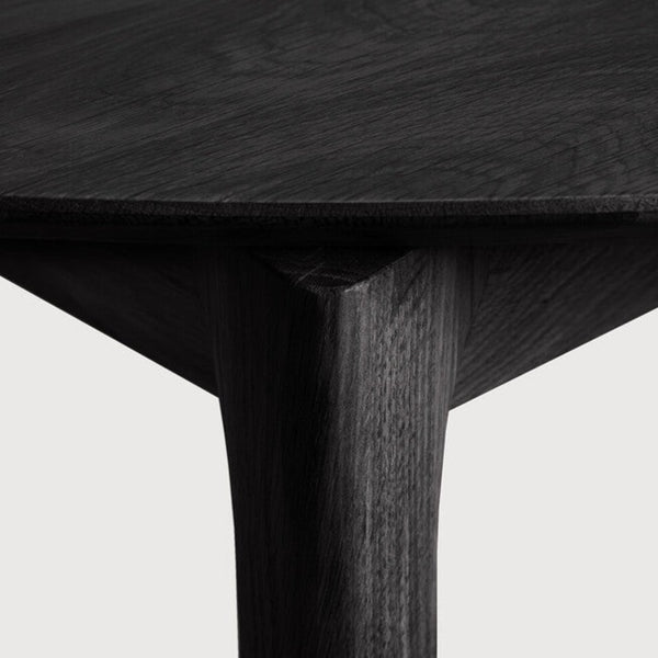 Bok Extendable Dining Table - Round - Oak Black