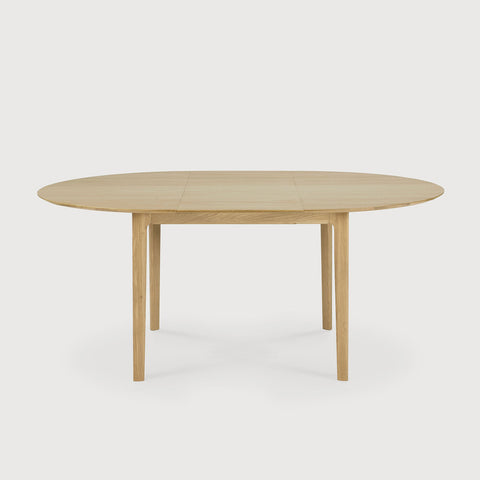 Bok Extendable Dining Table - Round - Oak