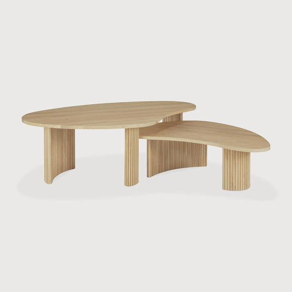 Boomerang Coffee Table - Oak