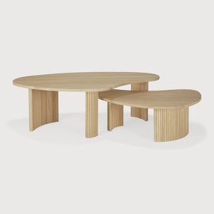 Boomerang Coffee Table - Oak