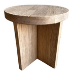 Cameron 20" Side Table - Reclaimed Elm