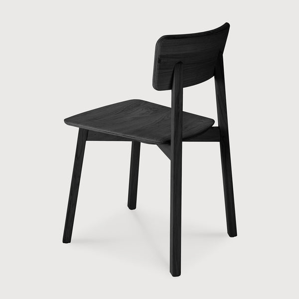 Casale Dining Chair - Oak Black