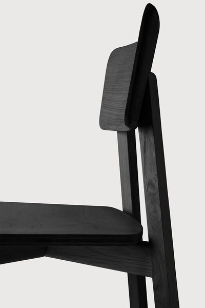 Casale Dining Chair - Oak Black