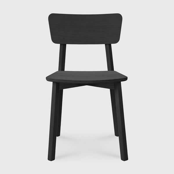 Casale Dining Chair - Oak Black