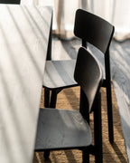 Casale Dining Chair - Oak Black
