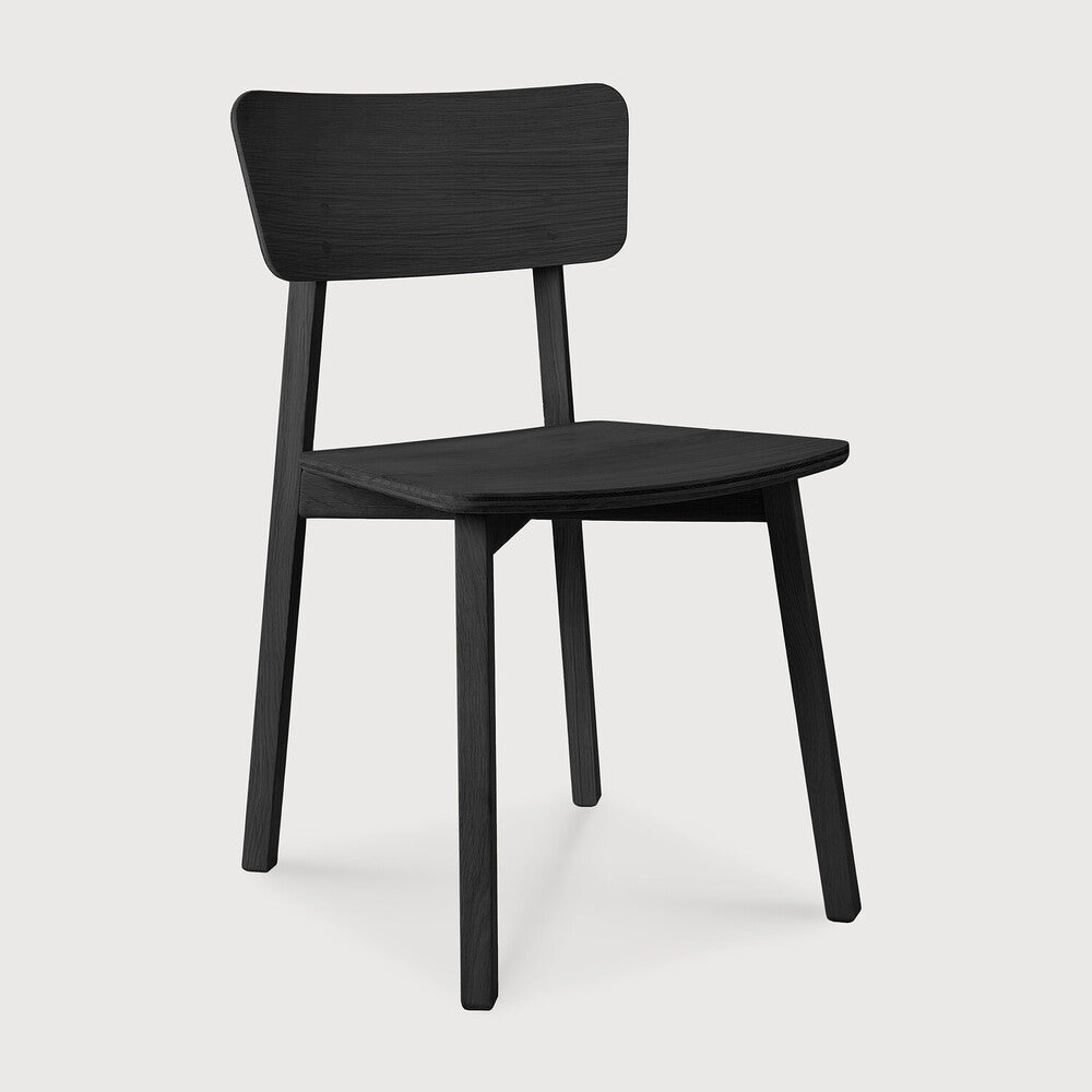 Casale Dining Chair - Oak Black