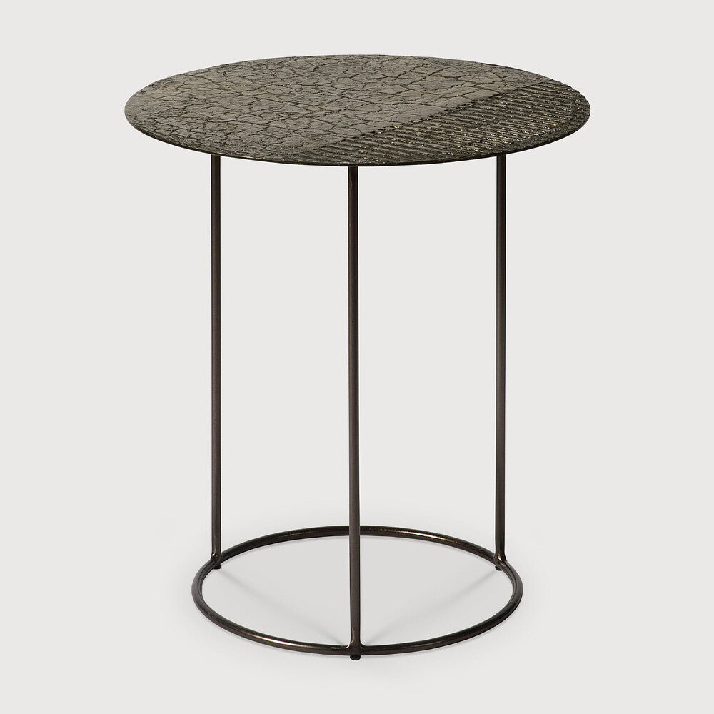 Celeste Side Table - Linear Whisky