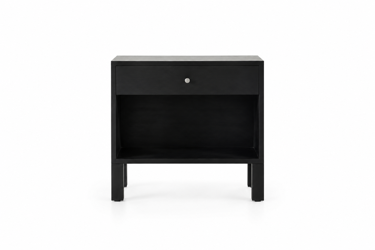 Isabelle Nightstand - Black Wash