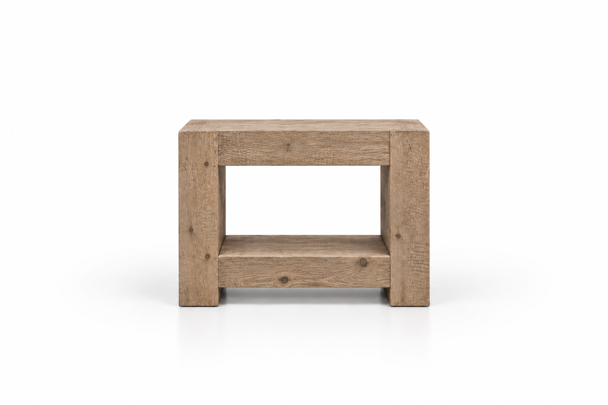 Framed Console with Shelf