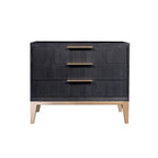 Clara Chest - Onyx/Brass
