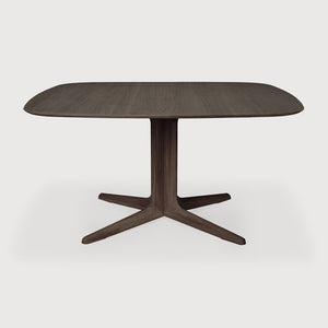 Corto Dining Table - Square - Brown