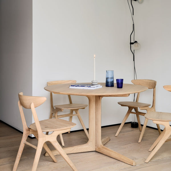 Corto Dining Table - Round - Oak