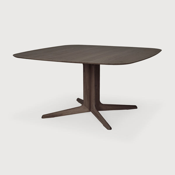 Corto Dining Table - Square - Brown