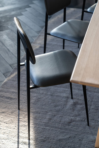 DC Dining Chair - Olive Leather