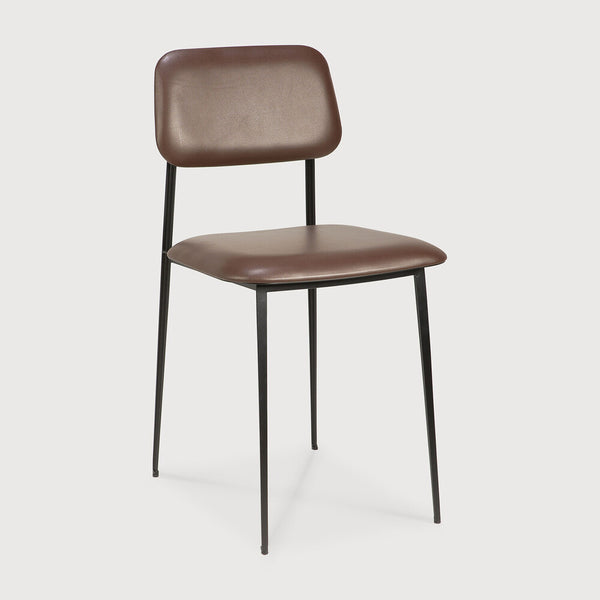 DC Dining Chair - Chocolate Leather