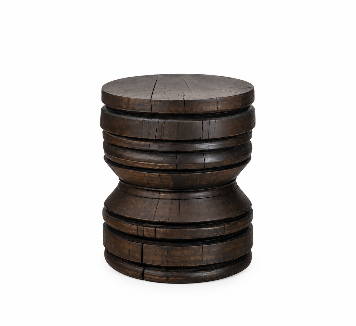 Jeramiah End Table - Rubbed Oak