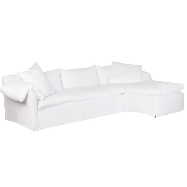 Donato 2pc Sectional (RAF) - Otis White