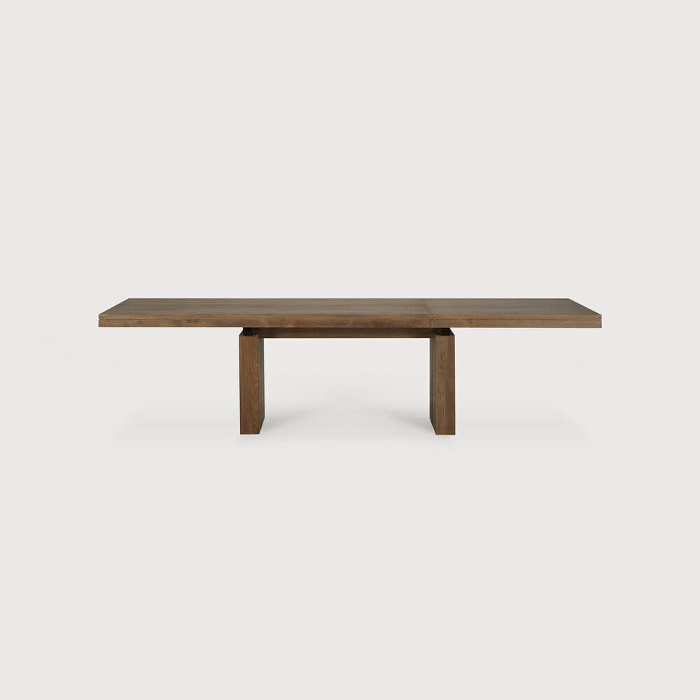 Double Extendable Dining Table - Teak