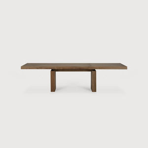 Double Extendable Dining Table - Teak