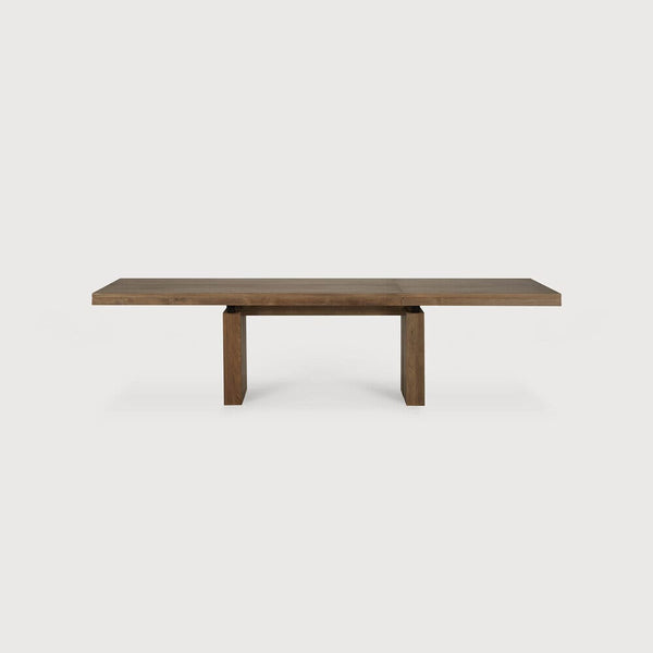 Double Extendable Dining Table - Teak