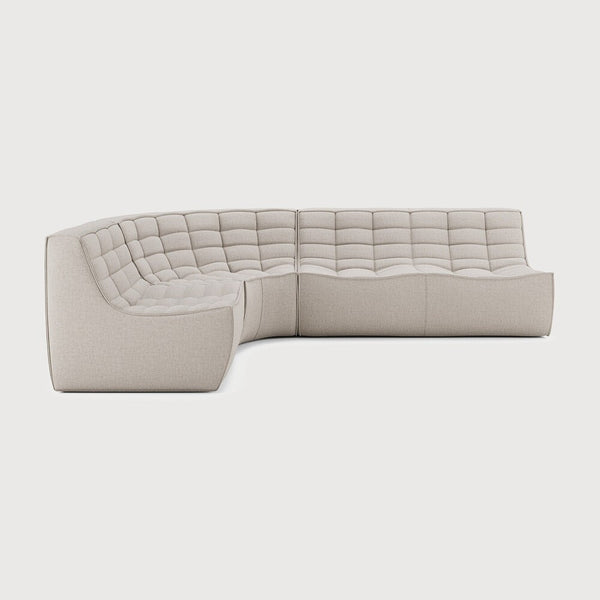 N701 Modular Sectional - Beige Fabric