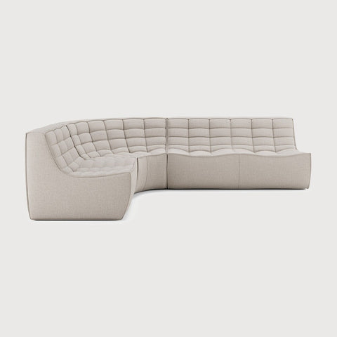 N701 Modular Sectional - Beige Fabric