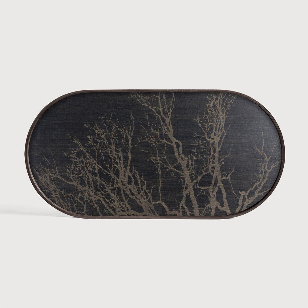 Tree Wooden Tray - Oblong