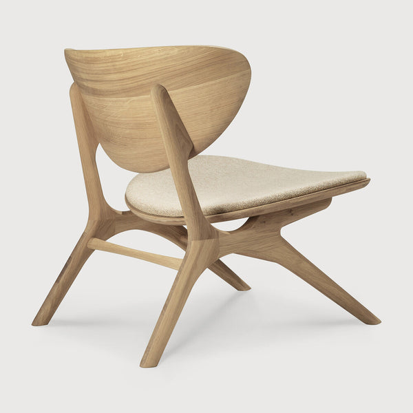 Eye Lounge Chair - Oak/ Off-White