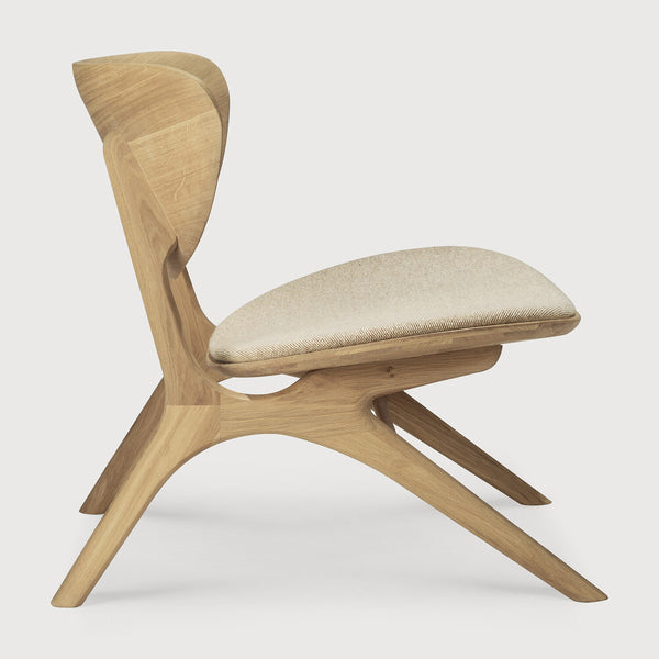 Eye Lounge Chair - Oak/ Off-White