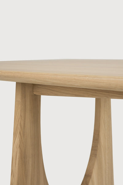 Geometric Dining Table - Oak