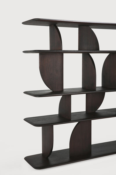 Geometric Rack - Teak Brown