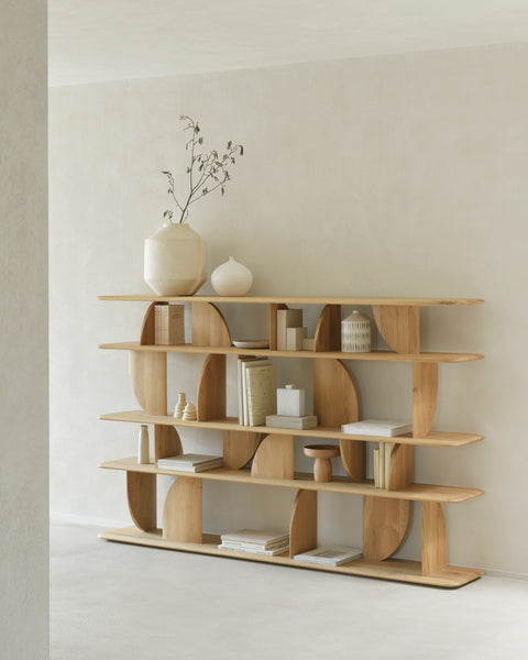 Geometric Rack - Oak