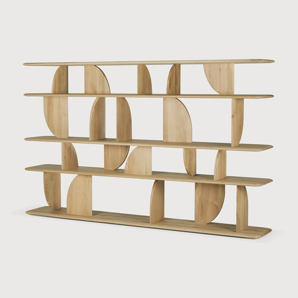 Geometric Rack - Oak