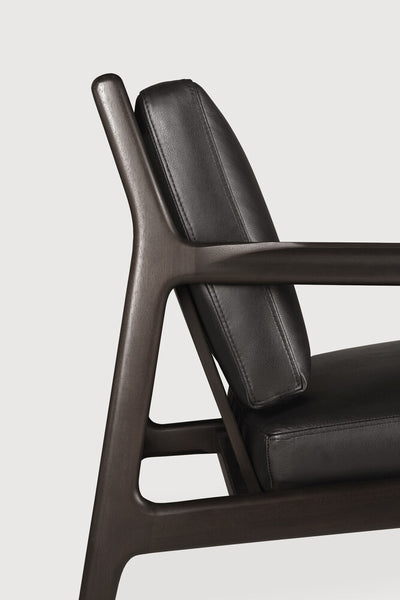 Jack Lounge Chair - Black Leather